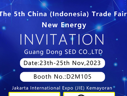 SED presenta nuevas energías innovadoras en la quinta feria comercial de China (Indonesia)