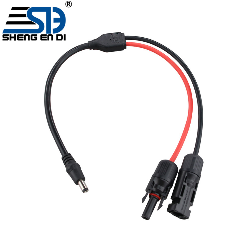 Customized Dc Power Cord Mc4 Connecting Cable